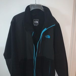 North face zip up jacket
